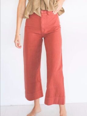 Apiece Apart Chino Merida pants in washed coral